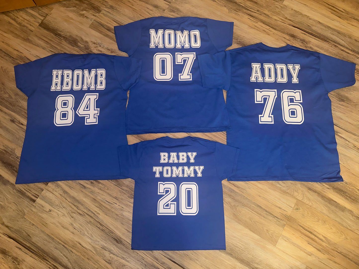 Personalised T-shirts
