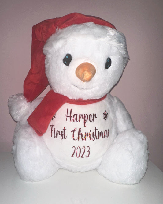 Personalised Snowman