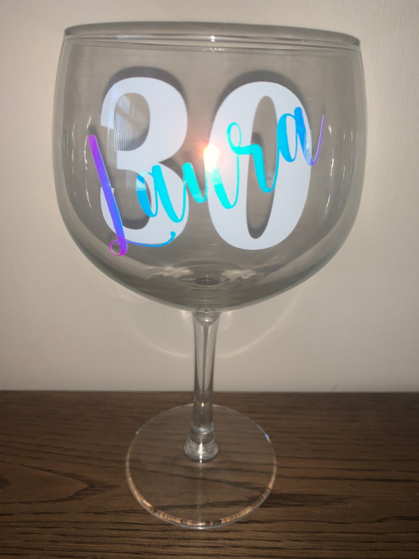 Personalised glass