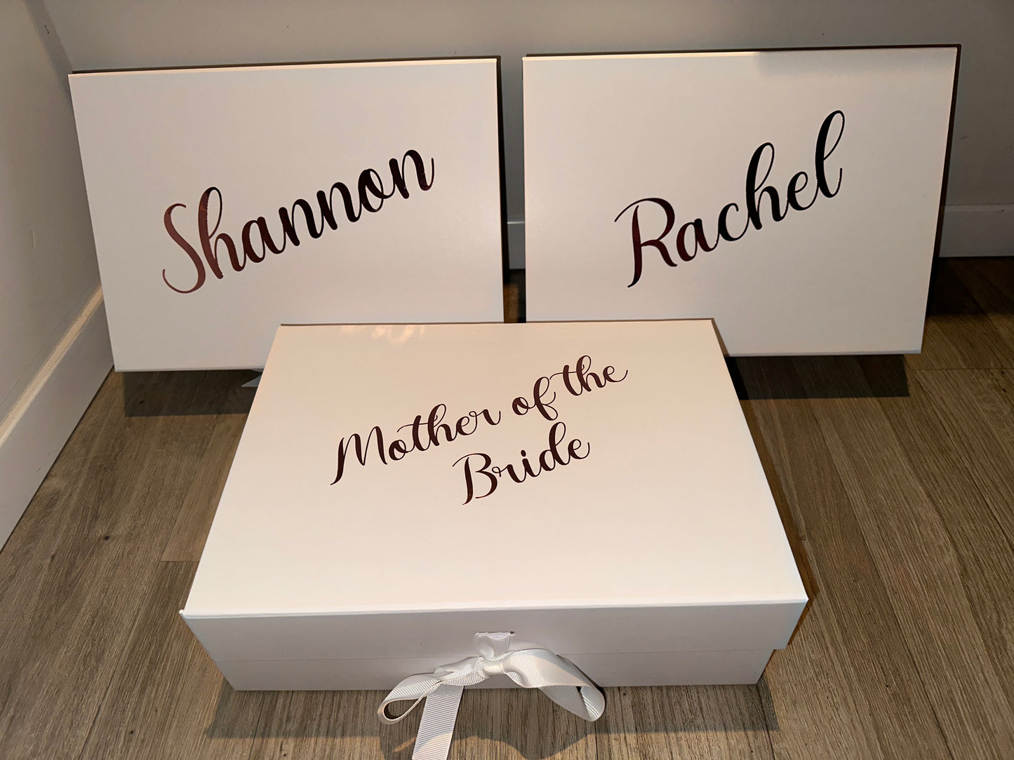 Bridal Party Boxes - Empty