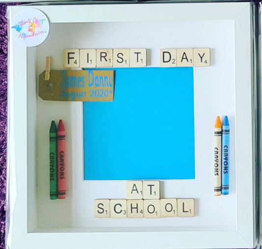 First Day of School Frame